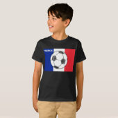 サッカー(フランス) Tシャツ (正面フル)