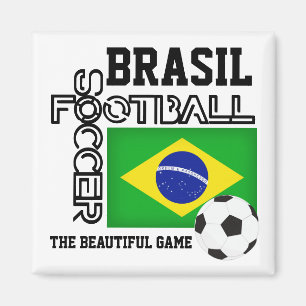 サッカー・ブラジルサッカー マグネット