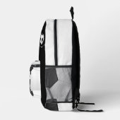 サッカー プリントバックパック (右)
