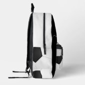 サッカー プリントバックパック (左)