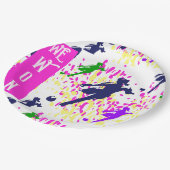 サッカー ペーパープレート (アングル)