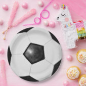サッカー ペーパープレート (パーティー)