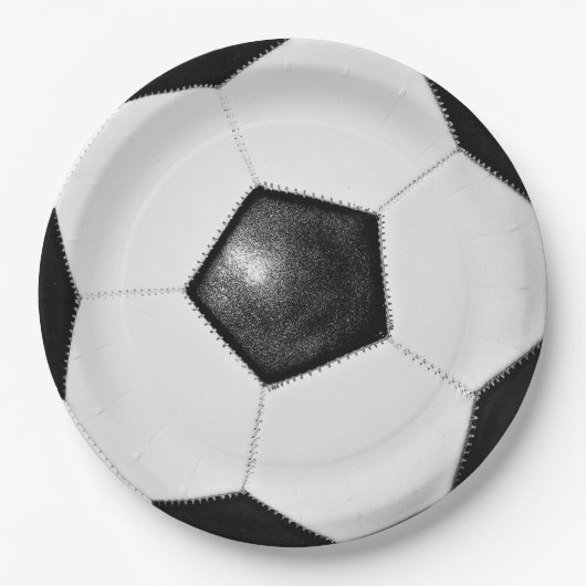 サッカー ペーパープレート (正面)