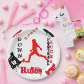 サッカー ペーパープレート (パーティー)