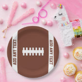 サッカー ペーパープレート (パーティー)