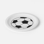 サッカー ペーパープレート (アングル)