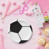 サッカー ペーパープレート (パーティー)