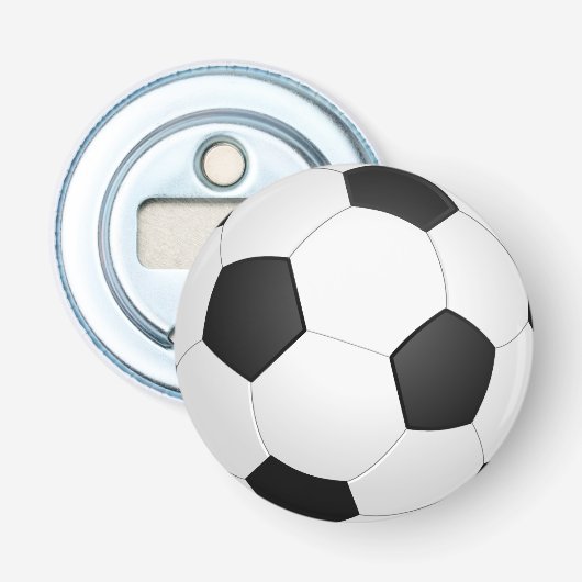 サッカー ボタン式 ボトルオープナー (正面)