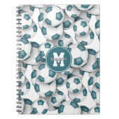 サッカー ボール デザイン ノートブック (正面)