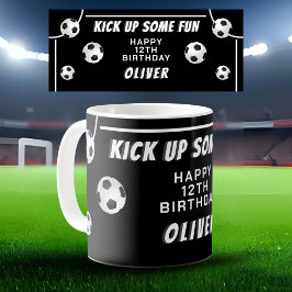 サッカー ボール フットボール スポーツ 子供 誕生日 コーヒーマグカップ