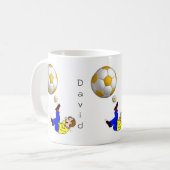 サッカー ボール マン マグ (正面左)