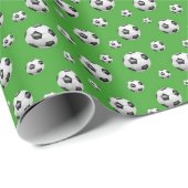 サッカー ボール ラッピング ペーパー (ロールコーナー)