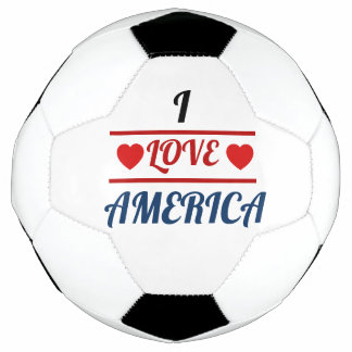 サッカー ボール - I Love America