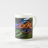 サッカー ボーンチャイナマグカップ (正面右)