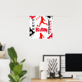 サッカー ポスター (ホームオフィス)