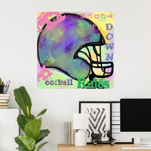 サッカー ポスター (ホームオフィス)