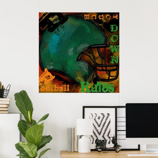 サッカー ポスター (ホームオフィス)