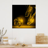 サッカー ポスター (キッチン)