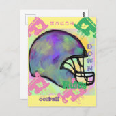 サッカー ポストカード (正面/裏面)