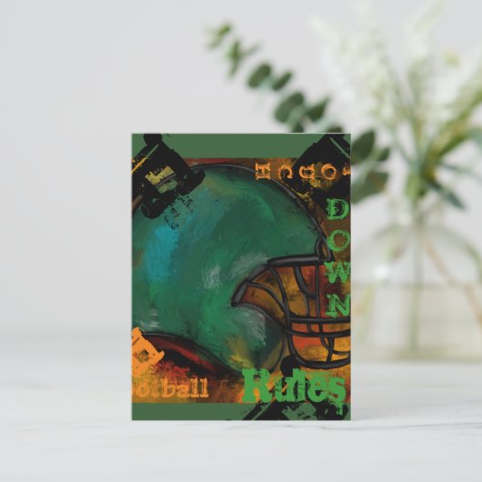 サッカー ポストカード (スタンド正面)