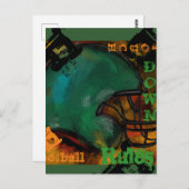 サッカー ポストカード (正面/裏面)