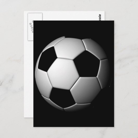 サッカー ポストカード (正面/裏面)