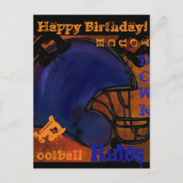 サッカー ポストカード