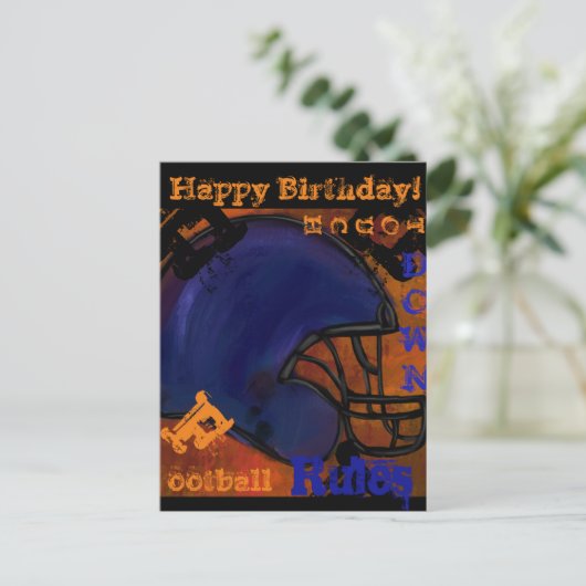 サッカー ポストカード (スタンド正面)