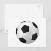 サッカー ポストカード (正面/裏面)