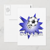 サッカー！ ポストカード (正面/裏面)