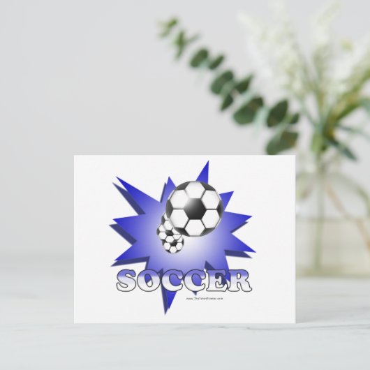 サッカー! ポストカード (スタンド正面)