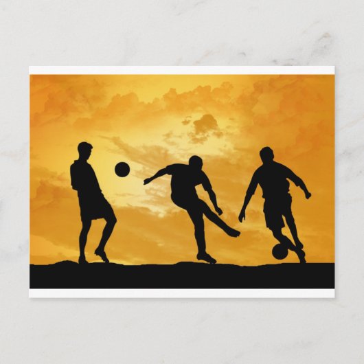 サッカー ポストカード (正面)