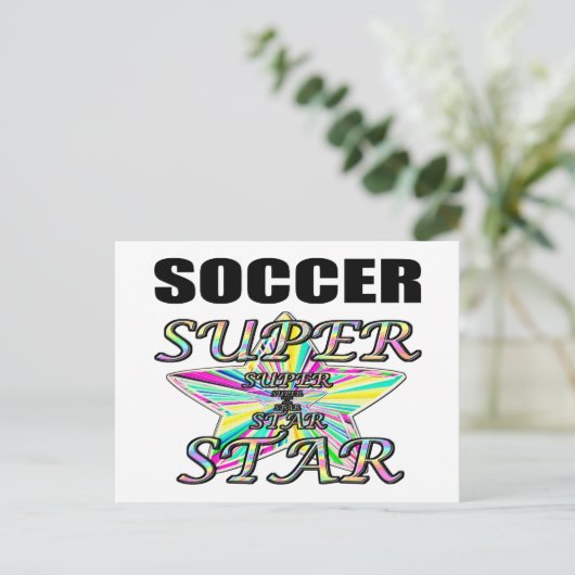 サッカー ポストカード (スタンド正面)