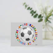 サッカー ポストカード (スタンド正面)