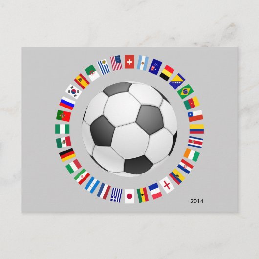 サッカー ポストカード (正面)