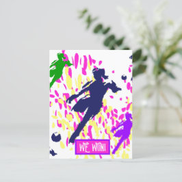 サッカー ポストカード