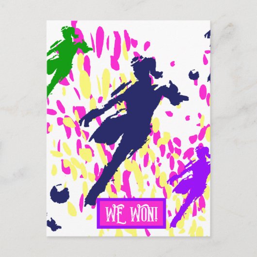 サッカー ポストカード (正面)