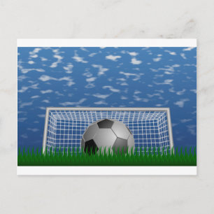 サッカー ポストカード