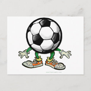 サッカー ポストカード
