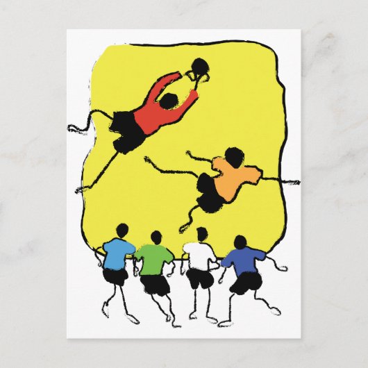 サッカー ポストカード (正面)