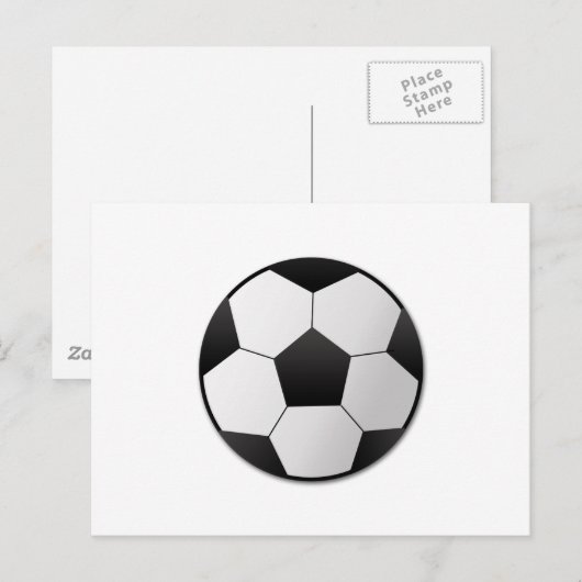 サッカー ポストカード (正面/裏面)