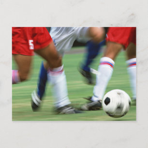 サッカー ポストカード