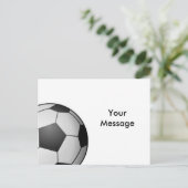サッカー ポストカード (スタンド正面)