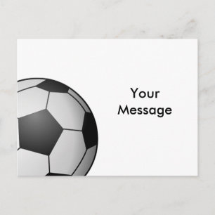 サッカー ポストカード