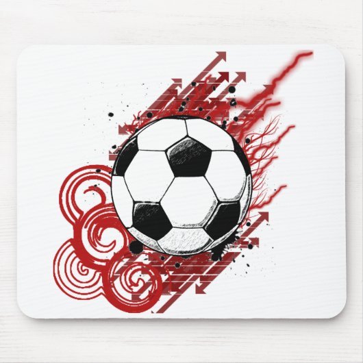 サッカー マウスパッド (正面)