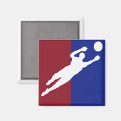 サッカー マグネット (正面/裏面)