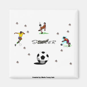 サッカー マグネット