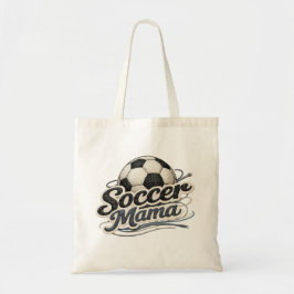 サッカー・ママトートバッグ - ヴィンテージゲームデイ スポーツママ トートバッグ