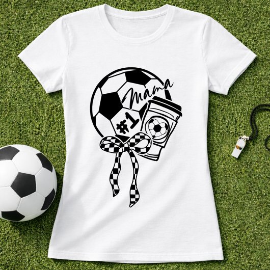サッカー・ママ・コーヒー・ボウ・スタイル Tシャツ