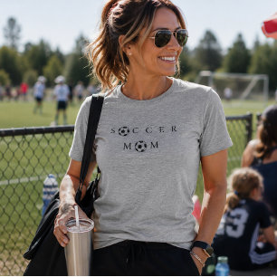 "サッカー・ママ" サッカーシーズンのトーナメント プレゼント トライブレンドＴシャツ